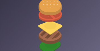dailycssimage 12: A(nimated) burger